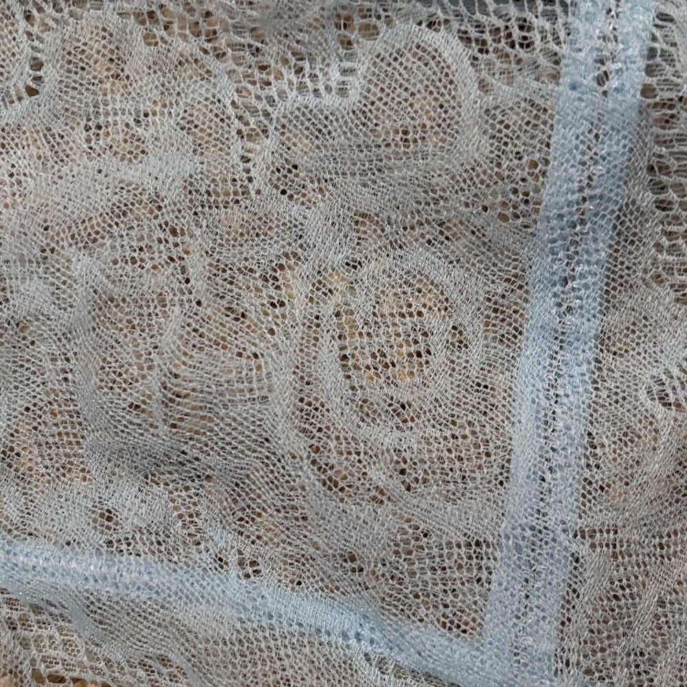 NWT La Perla Light Blue Lace Panties size 3 or M - Picture 8 of 9